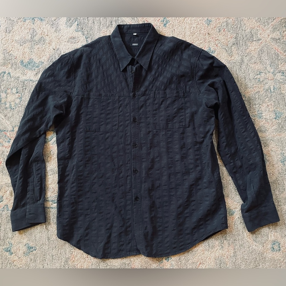 VERSACE Men's Button Down Shirt Size 44/58 (Italy)